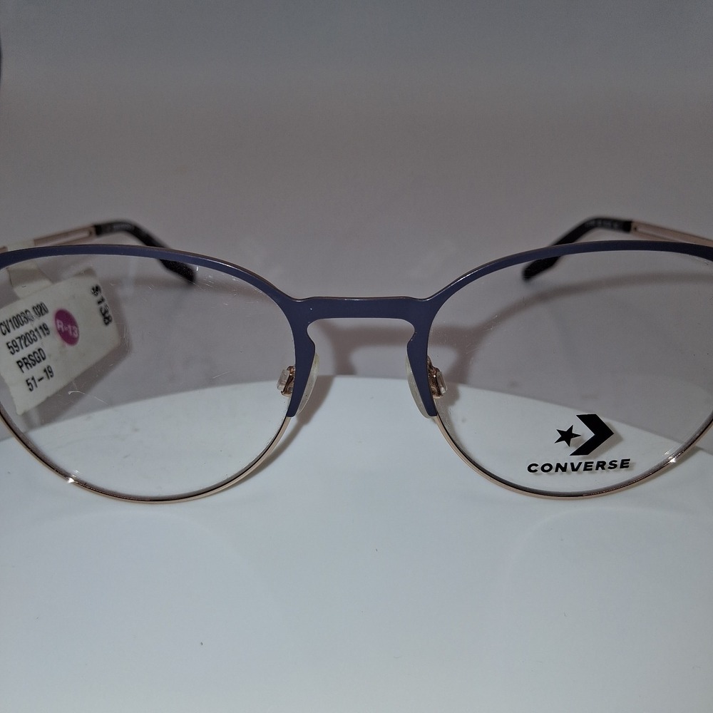 NEW CONVERSE CV1003-51  19 140 MATTE BLACK ROSE GOLD Eyeglasses